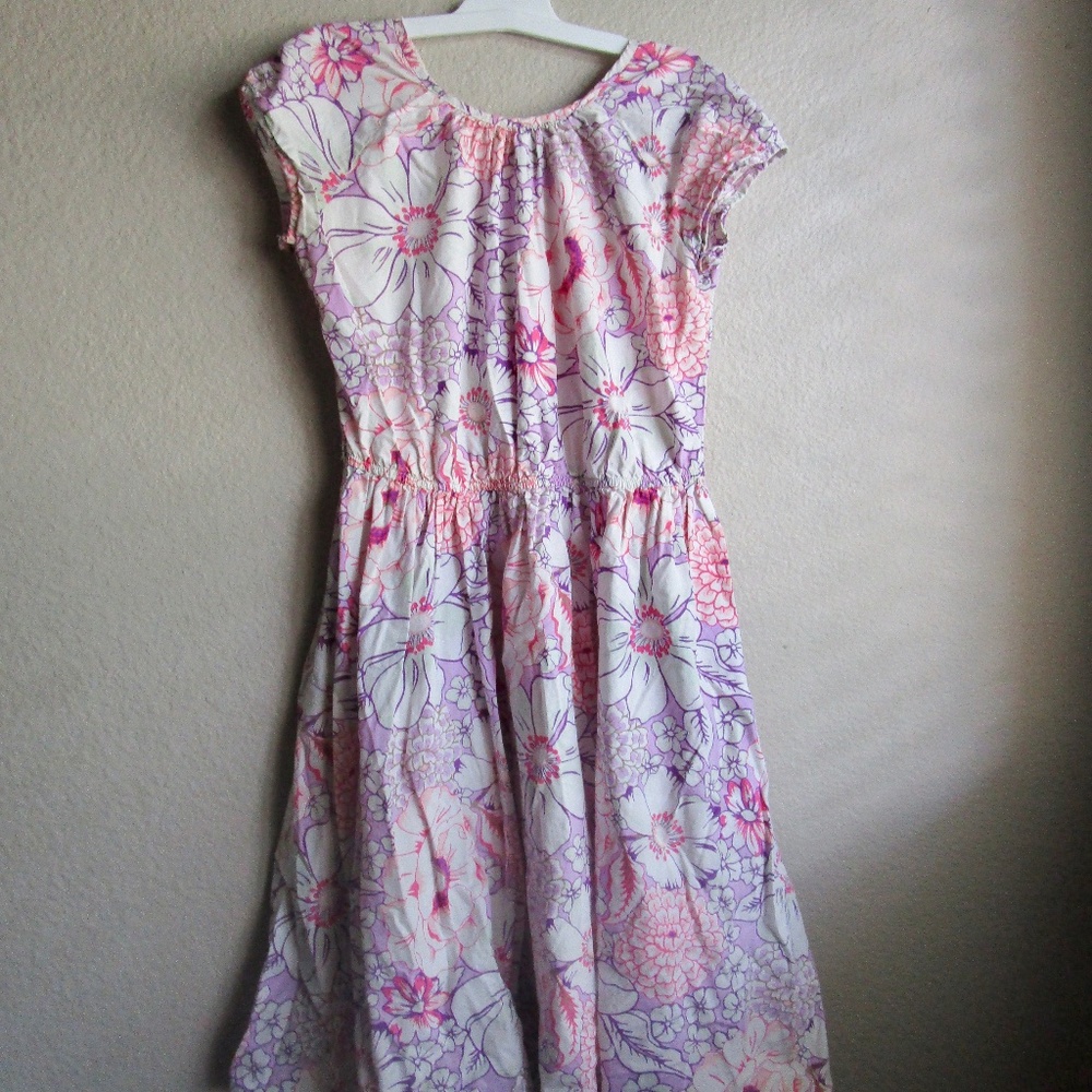 Land's End Floral Twirl Dress